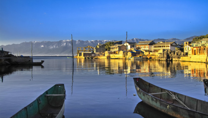 洱海,客栈,游客