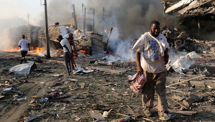 索马里炸弹袭击,愤怒