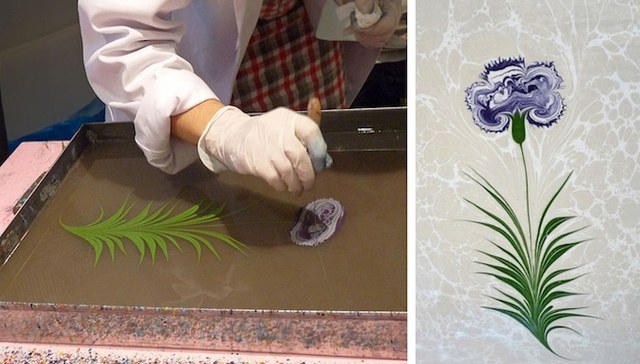 土耳其水拓画太好看了，想要