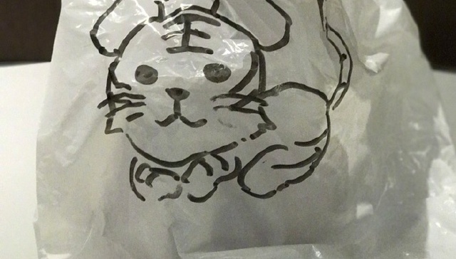 您的外卖到了，还有一只小脑斧……