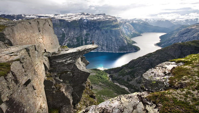 挪威,人与自然,徒步