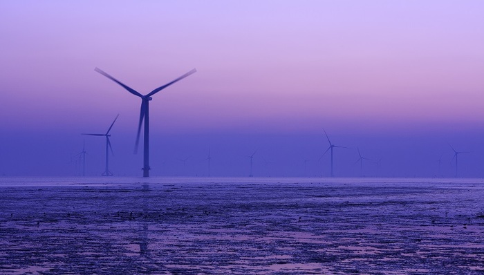 海上风电，金风科技，上海电气