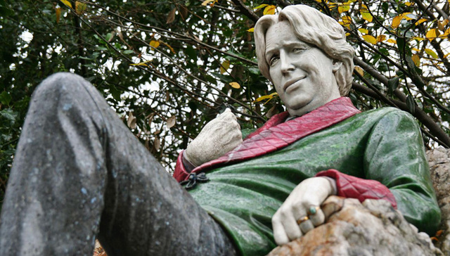 爱尔兰,都柏林,城市,历史名人,雕像,