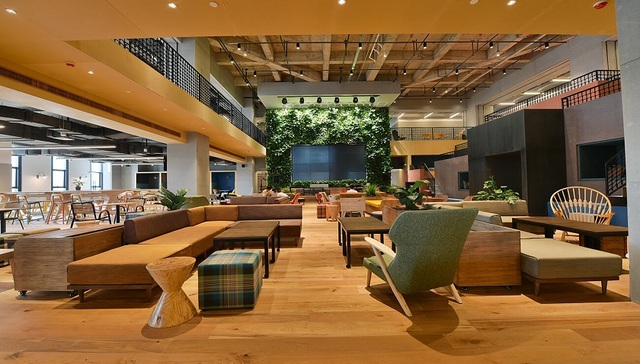 Hzcreation,娄山关路,旗舰,工位,度假村,餐饮,度假酒店,HUB,多功能会议厅,desk