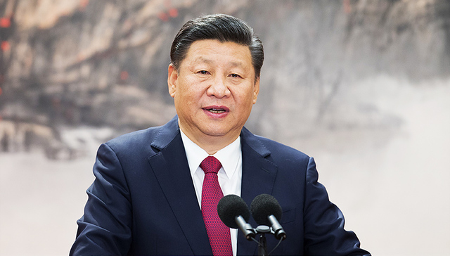 习近平,特朗普,中共,大胜利,祝贺,国事访问,和平发展道路,中美关系,互利合作,美国总统