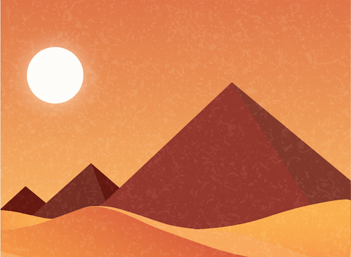 Expedia 用复古旅行风格海报重现古代七大奇迹