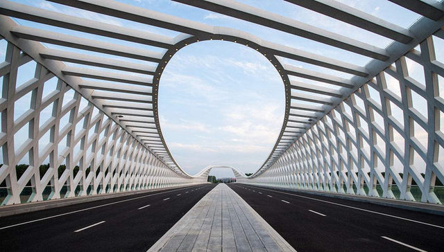 桥上建桥,桥体,城市高架桥,既有铁路线,转体施工,武汉地铁,钢箱梁,高难动作,武汉东湖,雄楚大街