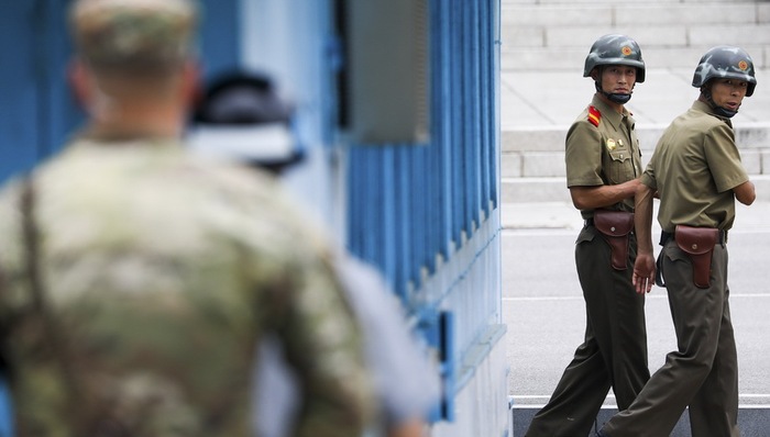 朝韩非军事区,特朗普,朝鲜,板门店