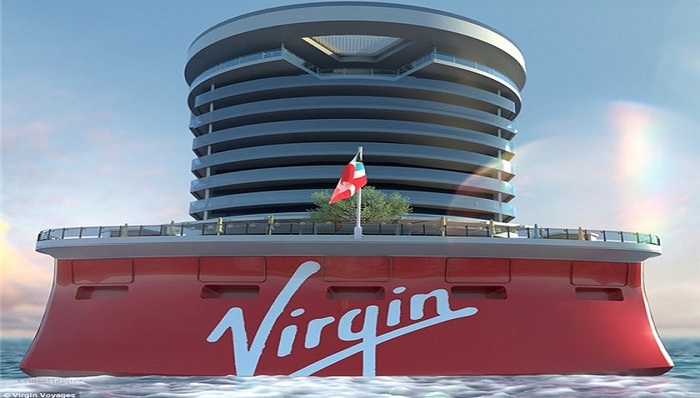 理查德•布莱森的邮轮开建了，最大特点是不让带娃