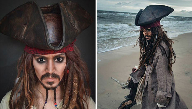 这个妹子可以完美变成任何人