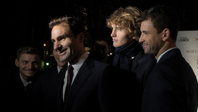 费纳领衔出战ATP年终总决赛 比赛未打费德勒先成最大赢家