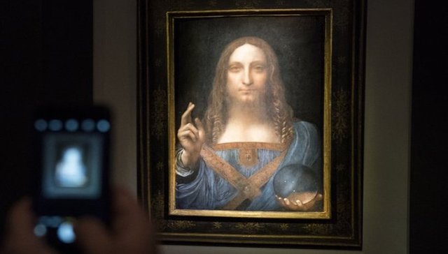 达芬奇的“男版蒙娜丽莎”创下拍卖界新纪录 真假难辨却也卖了4.5亿美元