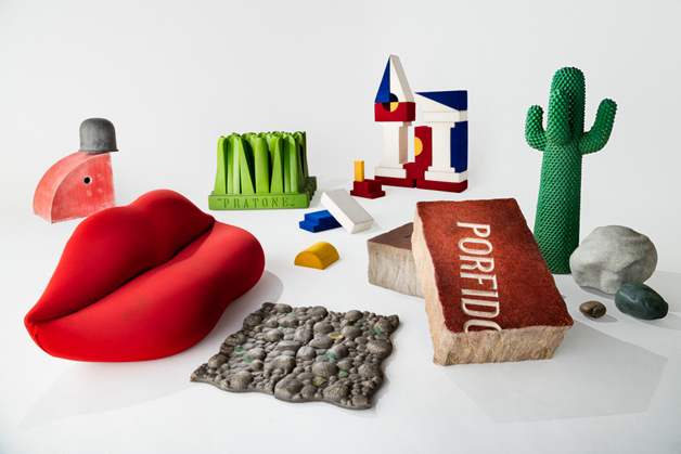 红唇沙发、泡沫仙人掌衣架和太空舞厅，它们穿越自1960年代的意大利