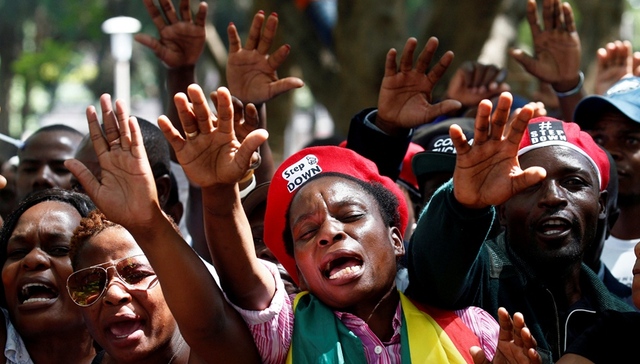 穆加贝,津巴布韦,南非,情报,格雷丝,姆南加古瓦