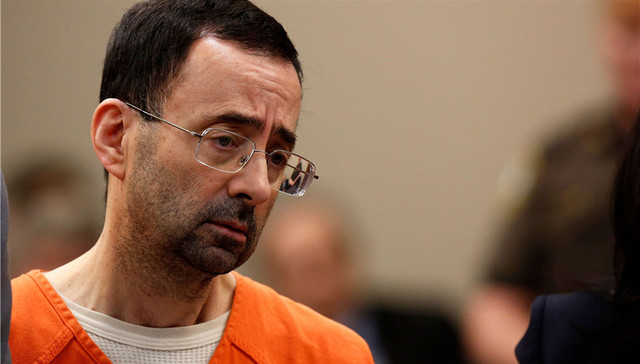 前美国体操队队医承认性侵指控 最长面临40年监禁