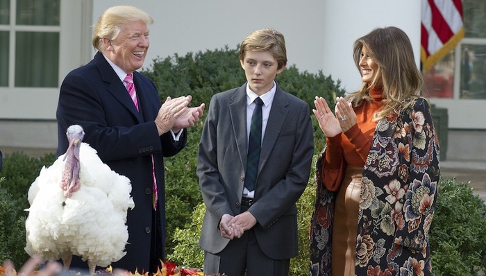 美国总统感恩节赦免的火鸡并没有什么好下场