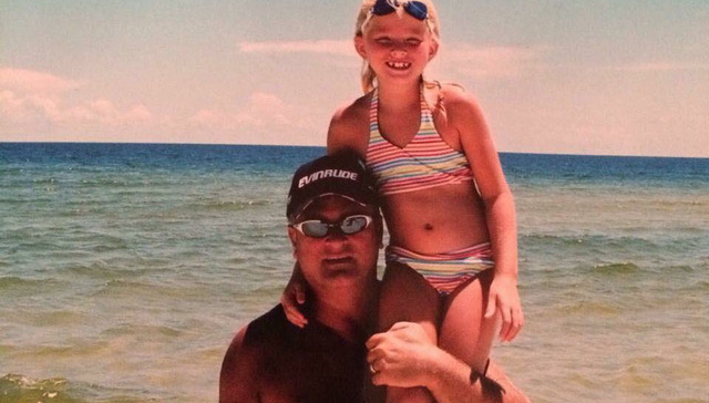 她每年生日，都会收到已故父亲的花