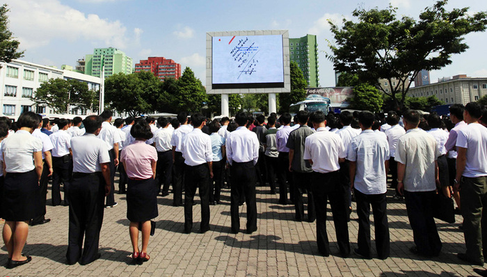 洲际弹道导弹,朝鲜,试射,美国本土,火星-15,性能比,研发,打击,圆满成功,大幅
