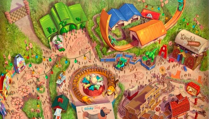 迪士尼乐园,玩具总动园