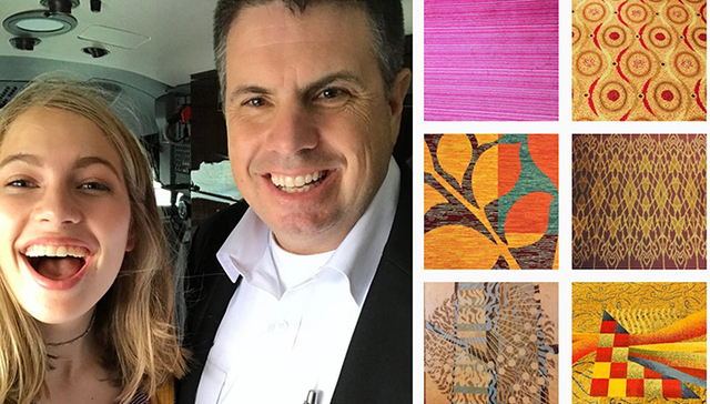 我爸喜欢拍地毯，请帮他成为网红！