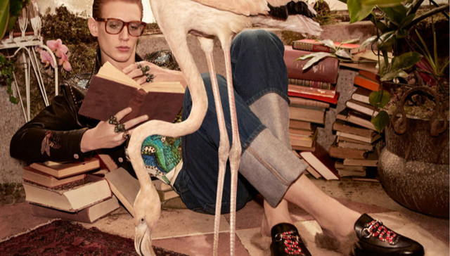 书生气的Gucci真的做学问去了 它在大学里开了一间实验室