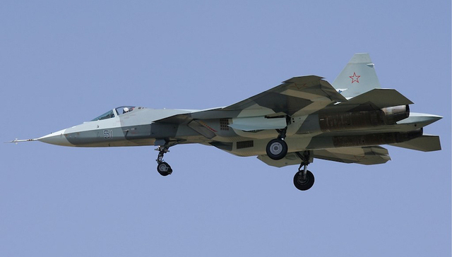 俄媒称苏-57将成“空战之王” 新发动机助力战力提升