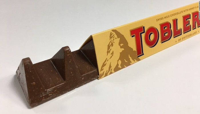 瘦身后的瑞士三角巧克力不仅失去了民心 连设计理念都被偷了