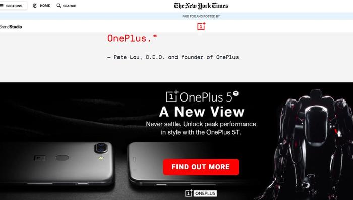 《纽约时报》T Brand Studio首次和一家中国大陆新媒体合作了