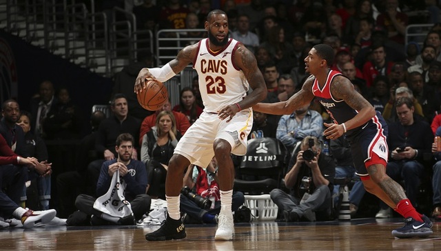 詹姆斯连续三场砍三双超伯德历史第六 骑士轻松斩获五连胜