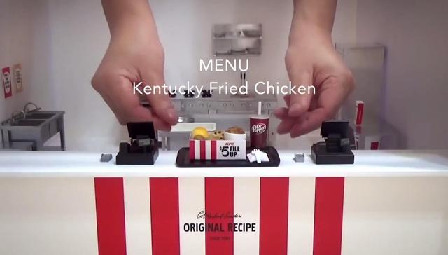 肯德基开了一家很小小小小小小小小的快闪店