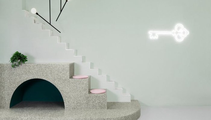 成都新晋网红咖啡厅 设计灵感来自布达佩斯大饭店