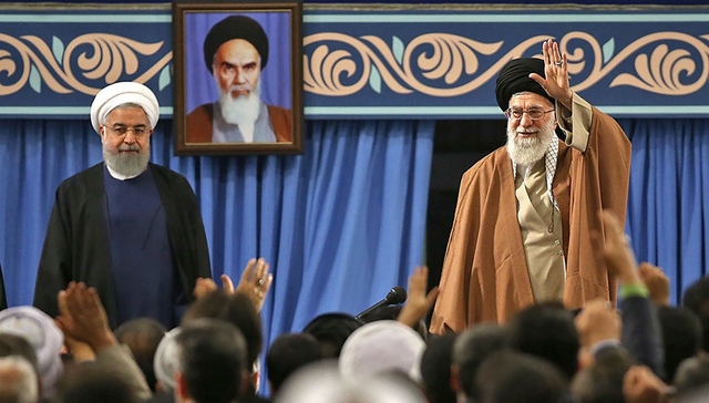 伊朗,游行,鲁哈尼,哈梅内伊