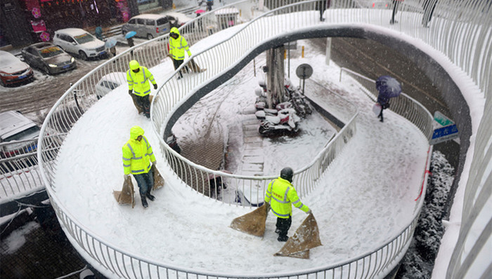 中东部,暴雪,橙色预警