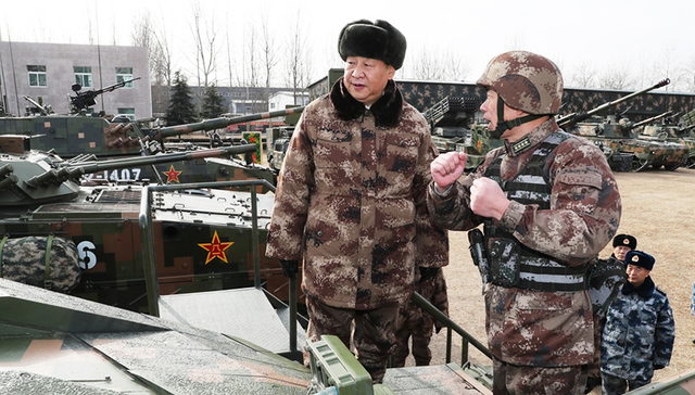 习近平,作战运用,单兵作战系统,主战坦克,战区,陆军,数字化装备,中央军委主席,军事训练,国家主席