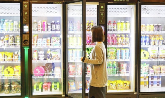 无人货架,智能货柜,良品铺子