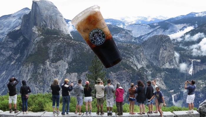 星巴克,美国国家公园