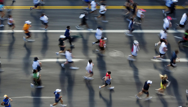 厦门马拉松,替跑者