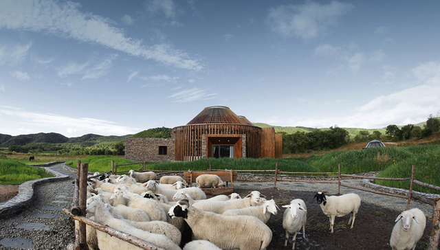 吴彦祖其实是个建筑师？他在草原上建了座星空图书馆