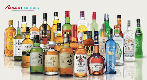 宾三得利,威士忌，山崎、白州、响，（Jim,Beam）、美格（Maker's,Mark）