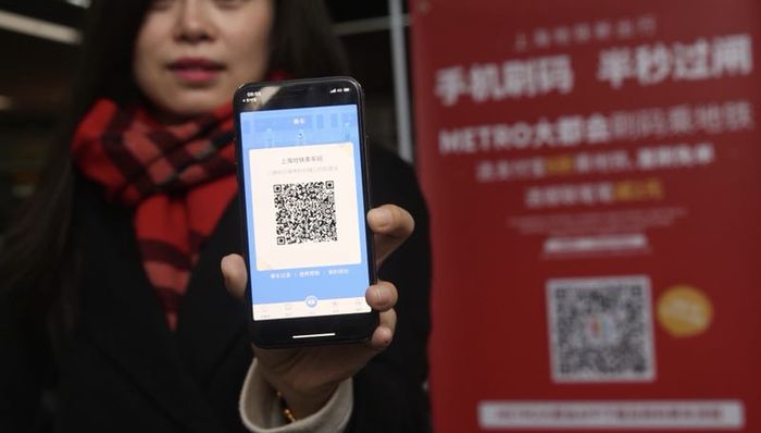 上海地铁1月20日试行刷码过闸  但刷的并不是支付宝二维码