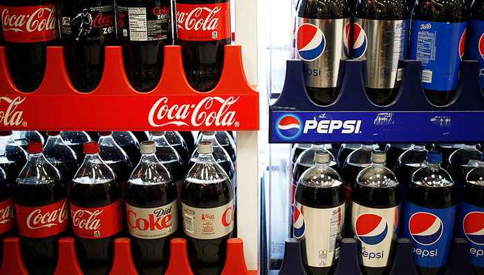 可口可乐,百事可乐,千禧一代