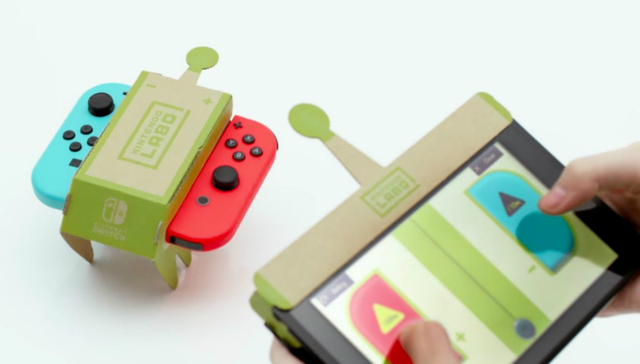脑洞就服任天堂：Switch新玩法Nintendo LABO亮相