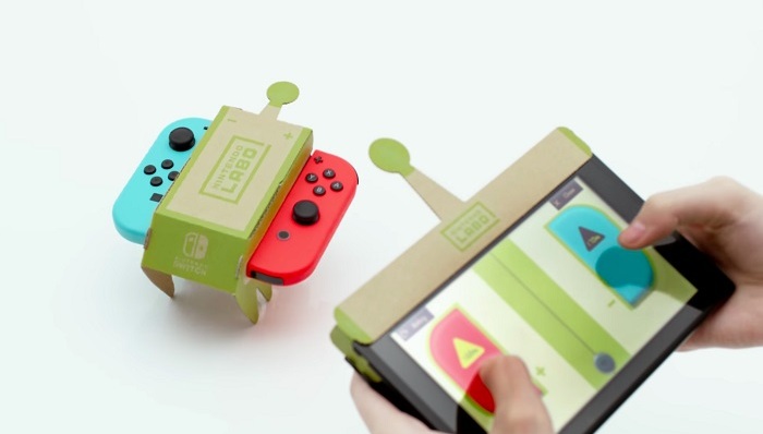 今天早晨，任天堂用几个瓦楞纸盒重新定义了游戏