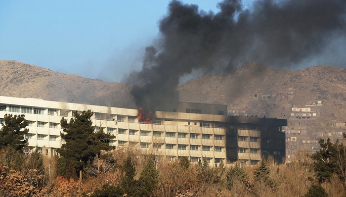 对峙,喀布尔,洲际酒店