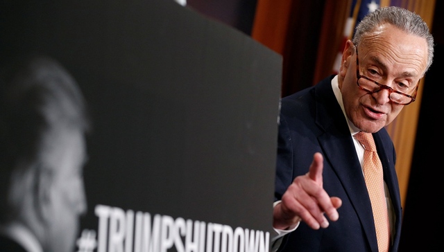 美国参议院,舒默,麦康奈尔,政府关门