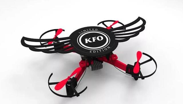 给你一只飞天肯德基 在印度买烤翅就送无人机