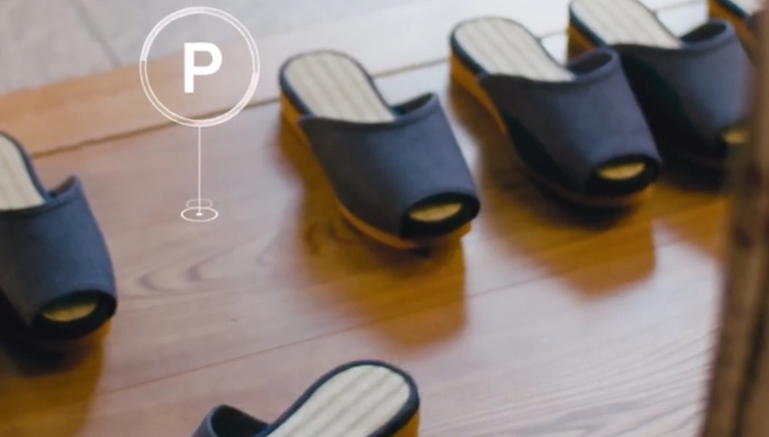 拖鞋、坐垫都会移动 日产用自动泊车技术改造了一间日本旅馆