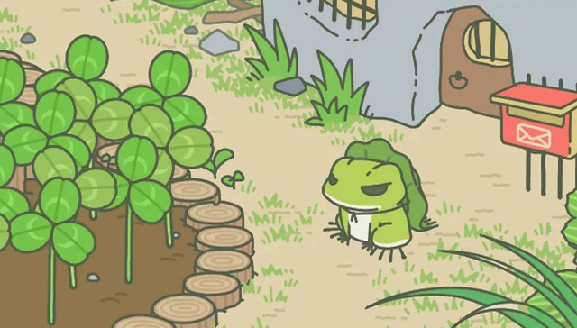 旅行青蛙,日本旅行,佛系