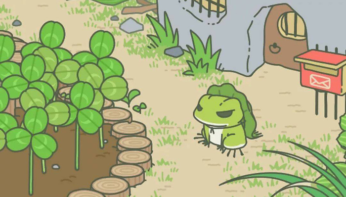 旅行青蛙,日本旅行,佛系