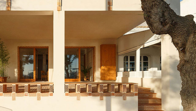 设计宅 | 西班牙海岛的翻新公寓，印象中的马略卡就该是这个颜色